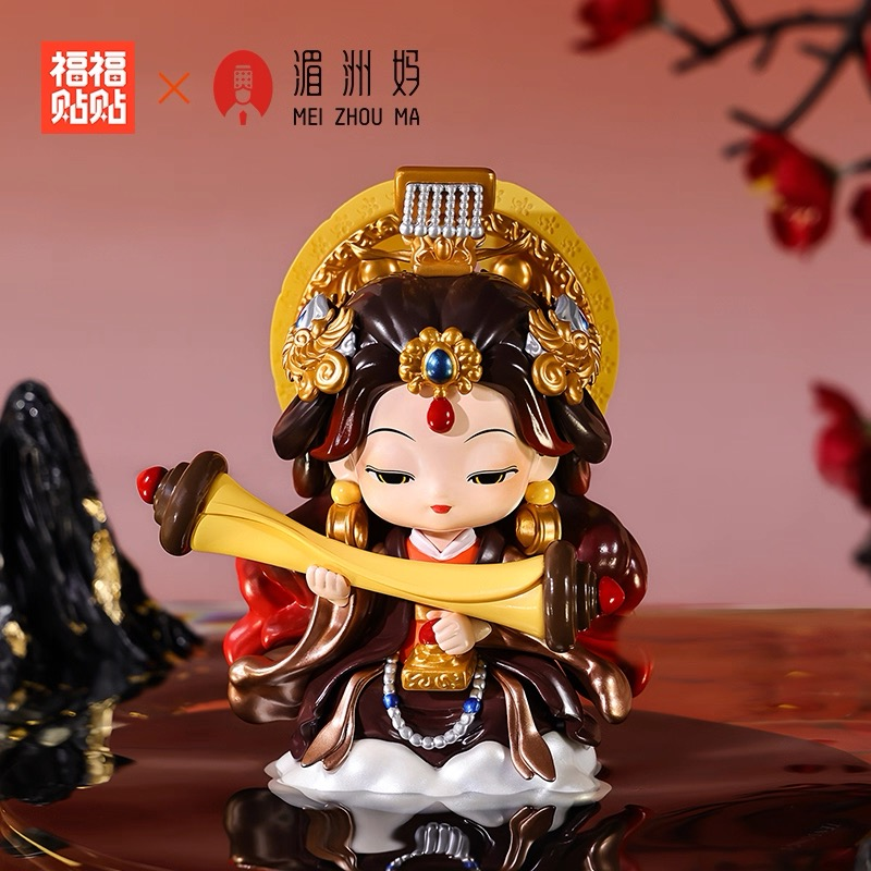 湄洲媽媽祖神像盲盒遇事不決問媽祖手辦媽祖娘娘創意卡通擺件